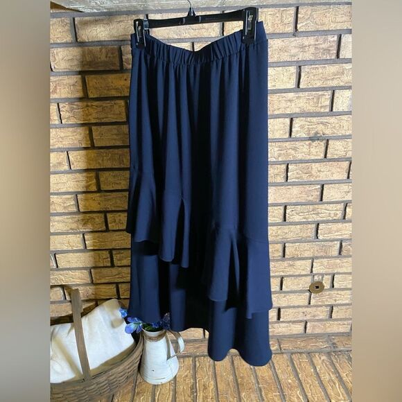 Gibson latimer navy blue skirt NWT - Picture 4 of 6